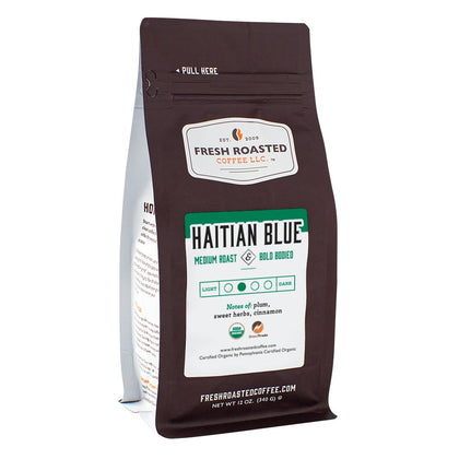 Organic Haitian Blue - Roasted Coffee